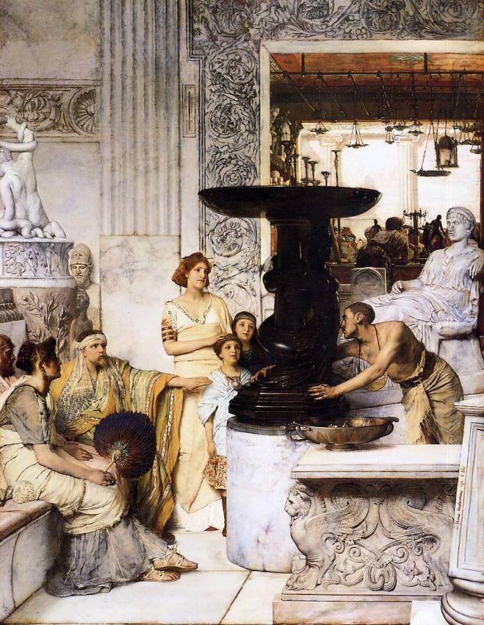Alma-Tadema Lawrence - LA galerie de sculptures.jpg